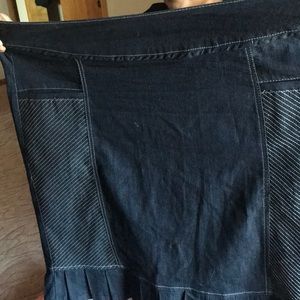 Blazer and skirt, work look.